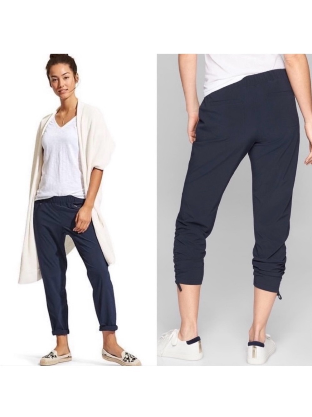 Athleta Aspire Jogger Pant Navy Blue 12